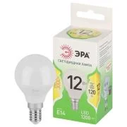 Лампа светодиодная GREEN LINE P45-12W-830-E14 GL 12Вт шар 3000К свет тепл. E14 Эра Б0067042