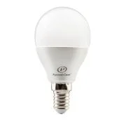 Лампа светодиодная RS LED G45 E14 8W 220-240V 8Вт шар матовая 4000К нейтр. бел. E14 800лм 220-240В Ra90 Русский Свет 15010445053