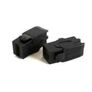 Вставка KJ1-HDMI-AV18-BK формата Keystone Jack с прох. адапт. HDMI (Type A) 90 градусов ROHS черн. Hyperline 251213