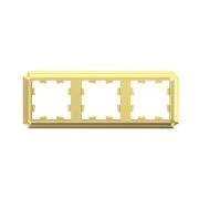 Рамка 3-м AtlasDesign Antique универс. зол. SE ATN101603
