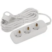 Удлинитель 3х7м с заземл. 16А IP20 GREEN LINE UDL-16-370-E ПВС 3х1 Эра Б0065059