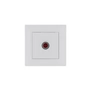 Розетка TV проходная Karea RIZZ бел. Makel 88001007