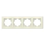 Рамка 4-м Афина универс. сл. кость (ivory) Universal A0046-I